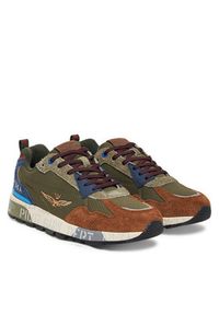Aeronautica Militare Sneakersy 252SC0276UCT03546 Zielony. Kolor: zielony. Materiał: materiał #3
