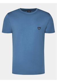 Emporio Armani Underwear T-Shirt 211818 4R463 05237 Niebieski Regular Fit. Kolor: niebieski. Materiał: bawełna #3