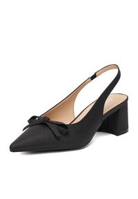 Jenny - JENNY Czółenka CEO-CD24042-3 Czarny. Kolor: czarny. Materiał: materiał #5