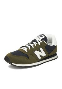 New Balance Sneakersy GM500ROS Khaki. Kolor: brązowy. Materiał: materiał #7