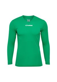 Koszulka z długim rękawem Hummel BL Essential. Kolor: zielony. Długość rękawa: długi rękaw. Długość: długie. Sport: piłka ręczna, fitness #1