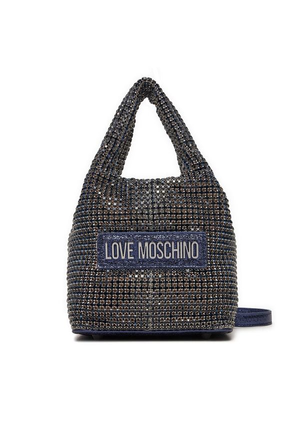 Love Moschino - Torebka LOVE MOSCHINO. Kolor: niebieski