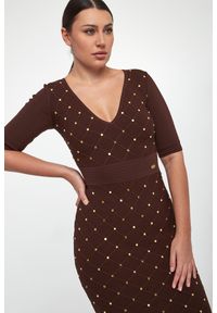 Elisabetta Franchi - Sukienka dzianinowa ELISABETTA FRANCHI. Materiał: dzianina #2