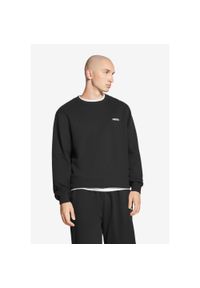 Bluza sportowa męska Prosto Subtle Logo bez kaptura. Typ kołnierza: bez kaptura. Kolor: czarny #1