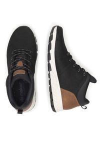 Rieker Sneakersy B6740-00 Czarny. Kolor: czarny. Materiał: skóra #7