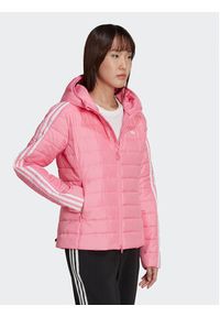 Adidas - adidas Kurtka puchowa Premium HM2611 Różowy Slim Fit. Kolor: różowy. Materiał: syntetyk, puch