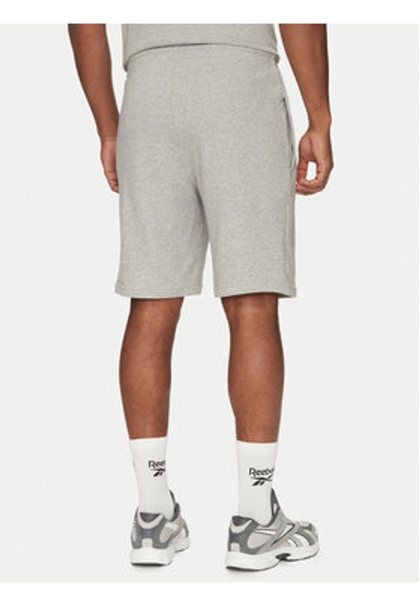 Reebok Szorty sportowe 100221793 Szary Regular Fit. Kolor: szary. Materiał: syntetyk. Styl: sportowy