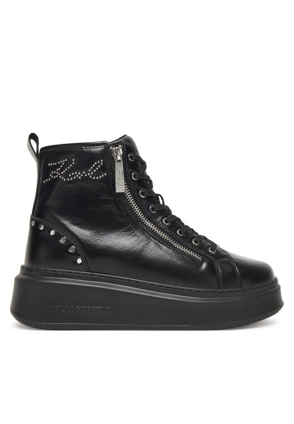 Karl Lagerfeld - Sneakersy KARL LAGERFELD. Kolor: czarny