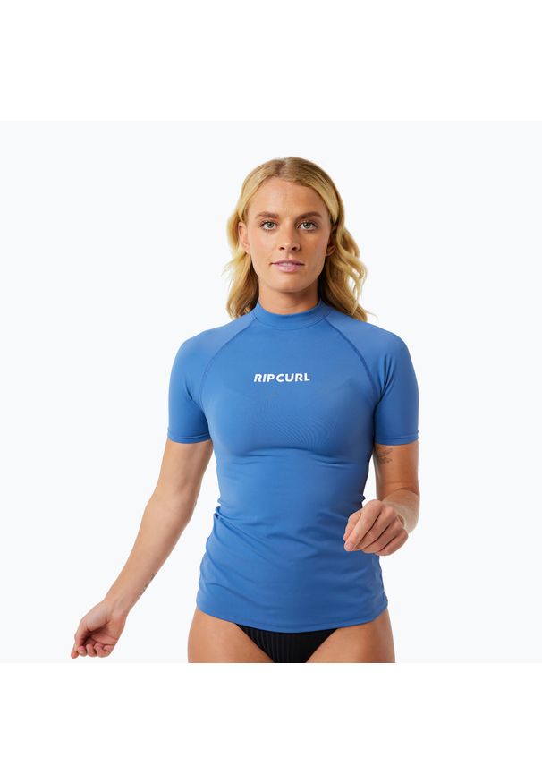 RIPCURL - Koszulka do pływania damska Rip Curl Classic Surf UPF Rashguard. Kolor: niebieski