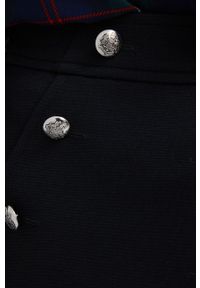 Lauren Ralph Lauren spódnica kolor czarny mini rozkloszowana. Kolor: czarny. Materiał: dzianina