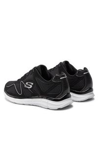 skechers - Skechers Sneakersy Verse-Flash Point 58350/BKW Czarny. Kolor: czarny. Materiał: mesh, materiał #6