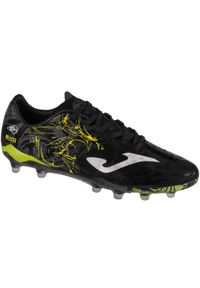 Joma - Buty piłkarskie korki męskie, Super Copa 24 SUPW FG. Zapięcie: sznurówki. Kolor: żółty, wielokolorowy, czarny. Materiał: materiał, syntetyk. Szerokość cholewki: normalna. Sport: piłka nożna