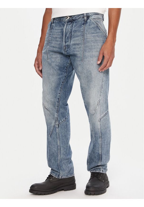 G-Star RAW - G-Star Raw Jeansy Kitoh 3D D26701-E207 Niebieski Relaxed Fit. Kolor: niebieski