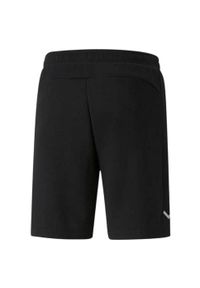 Puma - Shorty Męskie Logo. Kolor: czarny. Sport: turystyka piesza