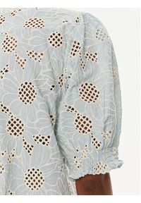 Bruuns Bazaar Bluzka Larin BBW3950 Niebieski Regular Fit. Kolor: niebieski. Materiał: bawełna
