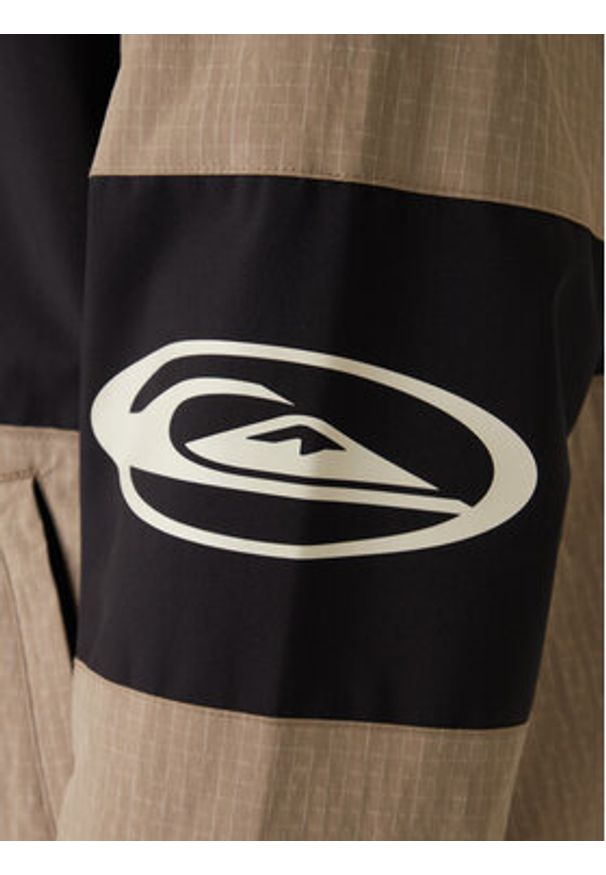 Quiksilver Kurtka snowboardowa Hight In The Hood JK EQYTJ03517 Brązowy Relaxed Fit. Kolor: brązowy. Materiał: syntetyk. Sport: snowboard