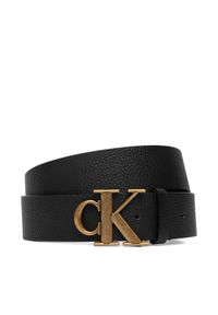 Calvin Klein Pasek Męski LV04D7109G Czarny. Kolor: czarny. Materiał: skóra #1