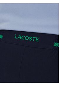 Lacoste Szorty sportowe GH7413 Granatowy Regular Fit. Kolor: niebieski. Materiał: syntetyk. Styl: sportowy #3