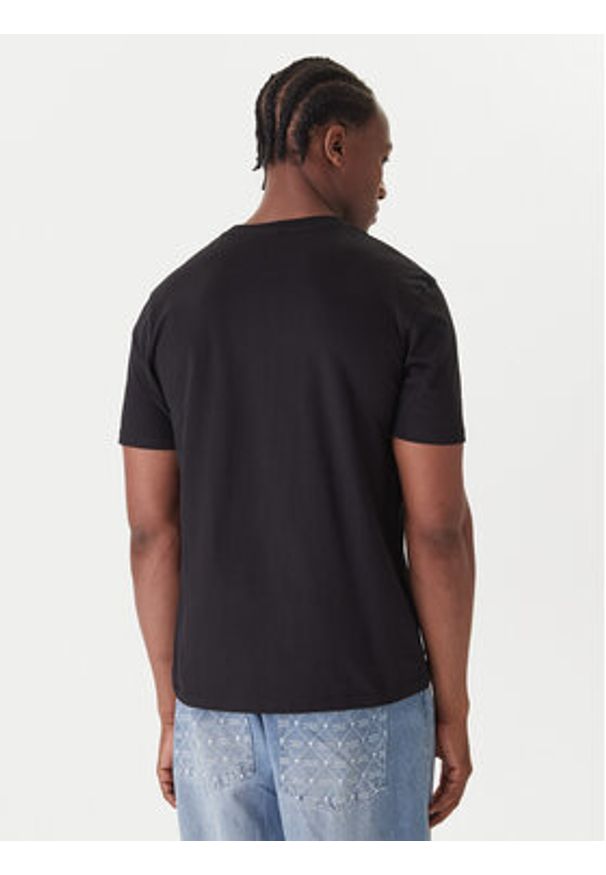 Reebok Komplet t-shirtów Wendell RK25190CCM Czarny Regular Fit. Kolor: czarny. Materiał: bawełna