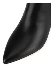 Nine West Kozaki WFA2872-1 Czarny. Kolor: czarny. Materiał: materiał #2