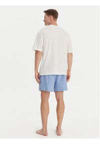 Calvin Klein Underwear Piżama Heritage LV00NM3016 Niebieski Relaxed Fit. Kolor: niebieski. Materiał: bawełna #3