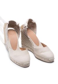 Castañer Espadryle Carina/8/001 020962-203 Beżowy. Kolor: beżowy. Materiał: materiał