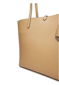 Lauren Ralph Lauren - LAUREN RALPH LAUREN Torebka 431795329071 Beżowy. Kolor: beżowy. Materiał: skórzane #4