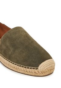 Polo Ralph Lauren Espadryle Cevio 803961282002 Khaki. Kolor: brązowy. Materiał: skóra, zamsz