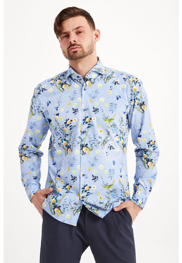 Koszula Joop! Collection elegancka, na co dzień