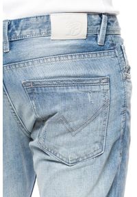 Tom Tailor - TOM TAILOR SPODNIE MĘSKIE AEDAN SLIM BLUE SUMMER DENIM 6203105.45.12 COL. 1092. Stan: obniżony