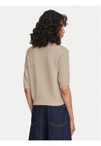 Weekend Max Mara Sweter Fiacre 2625366191 Beżowy Regular Fit. Kolor: beżowy. Materiał: bawełna #2