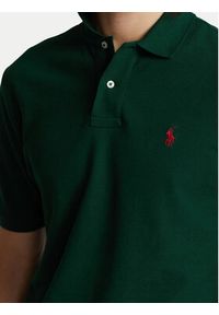 Polo Ralph Lauren Polo Core Replen 710795080 Zielony Slim Fit. Typ kołnierza: polo. Kolor: zielony. Materiał: bawełna