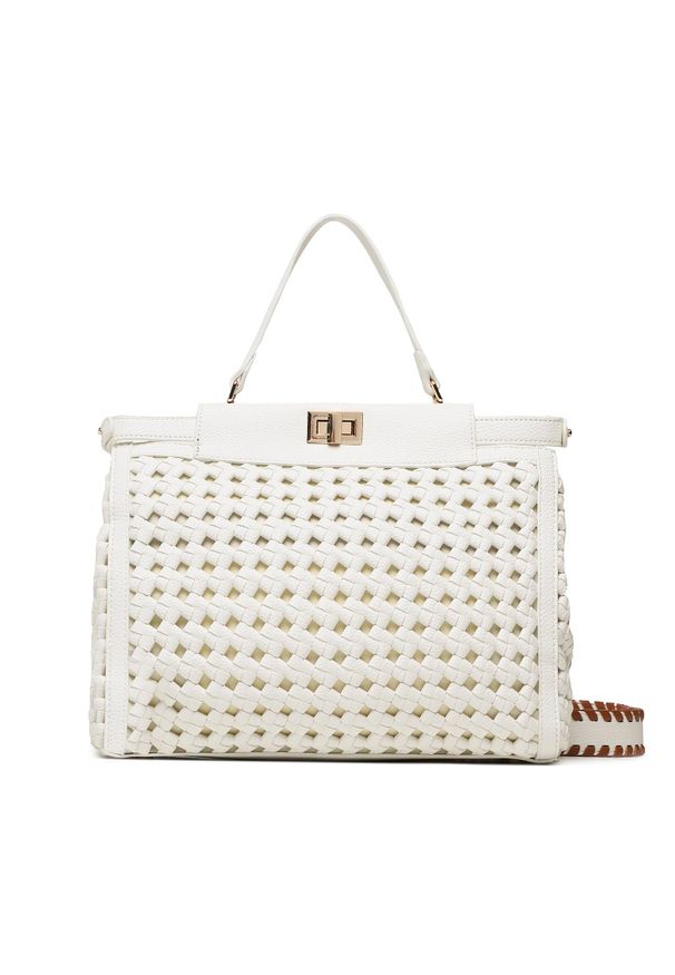 Torebka Silvian Heach RCP23009BO White. Kolor: biały. Materiał: skórzane