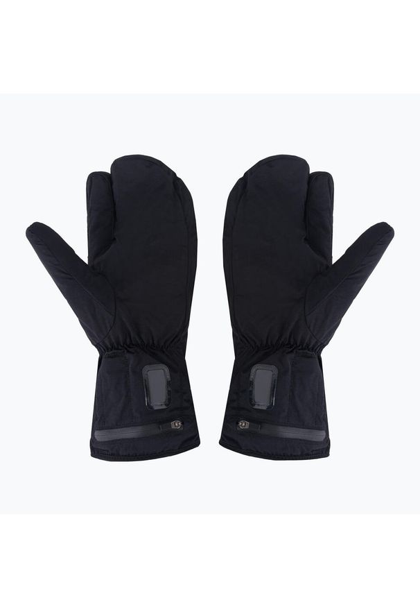 LENZ - Rękawice narciarskie podgrzewane Lenz Heat Glove 8.0 Finger Cap Lobster. Kolor: czarny, żółty, wielokolorowy. Sport: narciarstwo