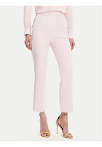 Elisabetta Franchi Spodnie materiałowe PA-089-51E2-V290 Różowy Regular Fit. Kolor: różowy. Materiał: syntetyk