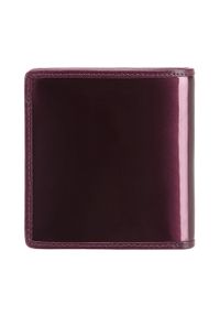 Wittchen - Damski portfel ze skóry lakierowany mały. Kolor: fioletowy. Materiał: lakier, skóra #5