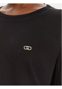 Liu Jo Sport Bluza TA5039 JS182 Czarny Relaxed Fit. Kolor: czarny. Materiał: wiskoza. Styl: sportowy #2