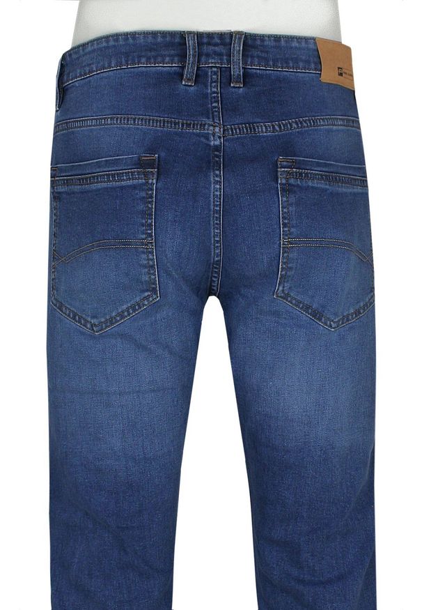 Klasyczne Jeansy Męskie - Pako Jeans - Regular Fit. Okazja: na spotkanie biznesowe, do pracy. Materiał: bawełna, elastan. Styl: klasyczny