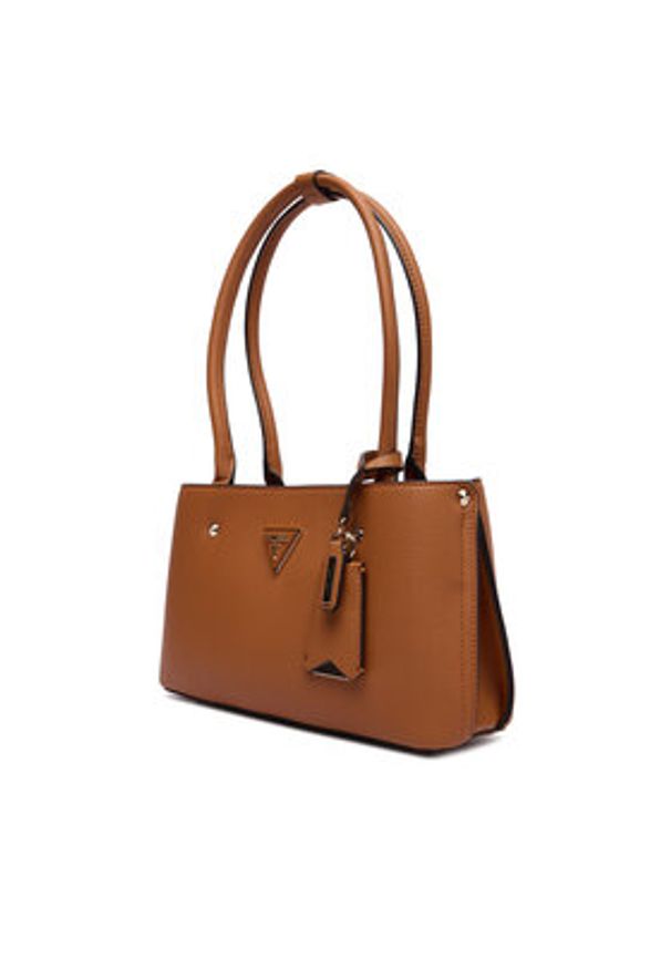 Guess Torebka Meridian II HWBG69 74090 Brązowy. Kolor: brązowy. Materiał: skórzane