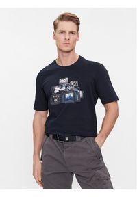 BOSS - Boss T-Shirt Teemushroom 50509892 Granatowy Regular Fit. Kolor: niebieski. Materiał: bawełna #1