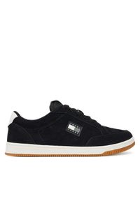 Tommy Jeans Sneakersy Tjm Cupsole Long Lace Skate EM0EM01602 Czarny. Kolor: czarny. Materiał: zamsz, skóra. Sport: skateboard