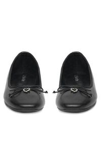 DeeZee Baleriny Z869-1 Czarny. Kolor: czarny. Materiał: skóra #7