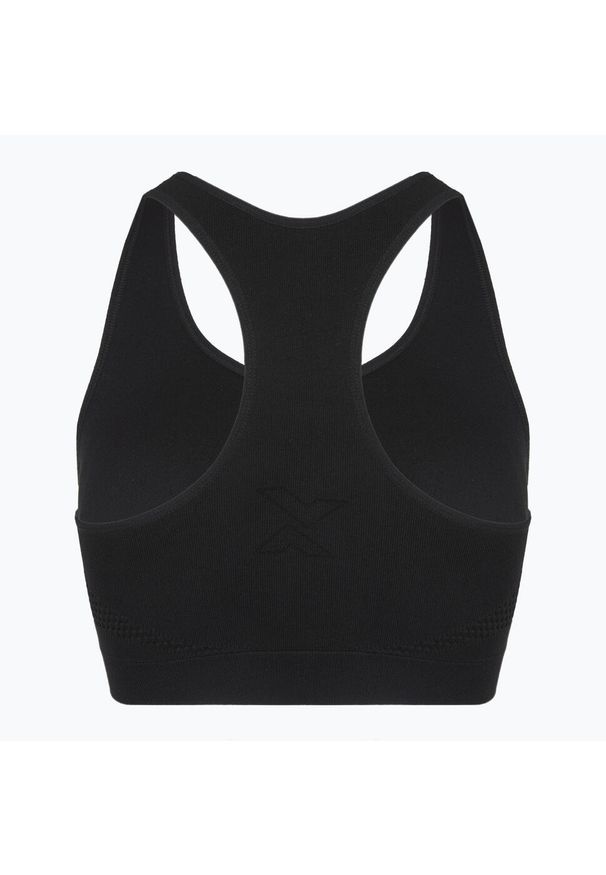 TREXO - Biustonosz treningowy Trexo Rexi Up Seamless Bra. Kolor: czarny. Sport: fitness
