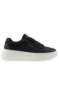 skechers - Buty Skechers Cordova Classic 185060BLK - czarne. Zapięcie: sznurówki. Kolor: czarny. Materiał: guma, skóra, syntetyk. Szerokość cholewki: normalna. Wzór: gładki. Model: Skechers Sport