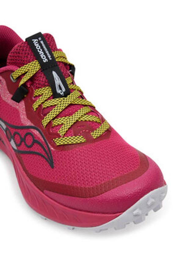 Saucony Buty do biegania Peregrine 15 S10990 Różowy. Kolor: różowy. Materiał: materiał