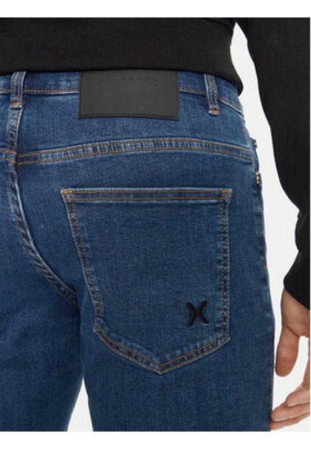 Richmond X Jeansy Trosti UMA24086JE Niebieski Slim Fit. Kolor: niebieski