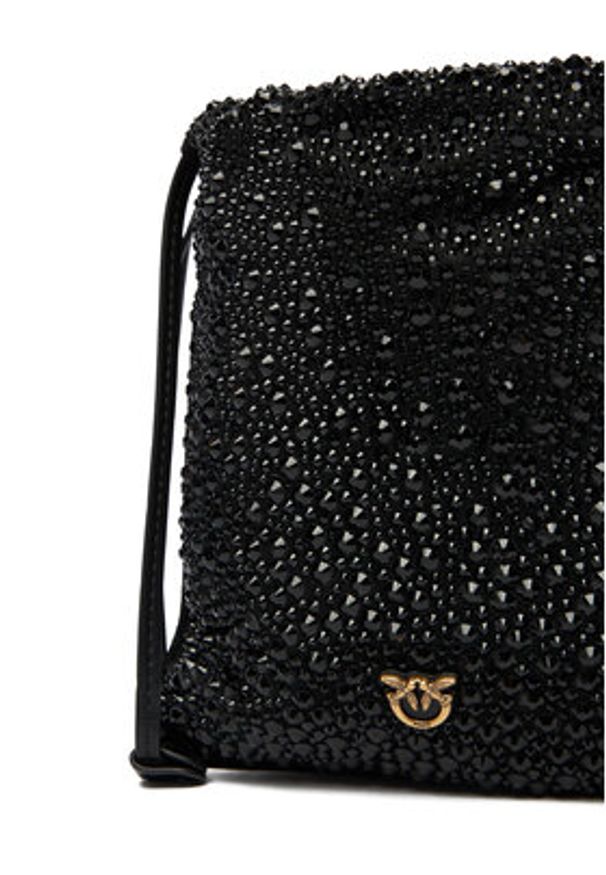 Pinko - PINKO Torebka Slouchy Coulisse Baby AI 25-26 PCPL 105409 A2WF Czarny. Kolor: czarny