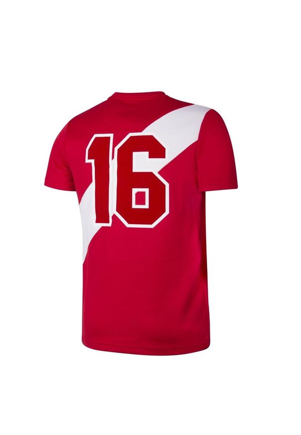 COPA FOOTBALL - Koszulka Retro Piłkarska - Dorosły - Maradona x COPA Argentinos 1976 - Czerwona. Kolor: czerwony. Sport: piłka nożna