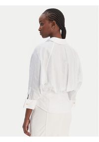 Elisabetta Franchi Koszula CA-141-61E2-V390 Biały Regular Fit. Kolor: biały. Materiał: bawełna #4