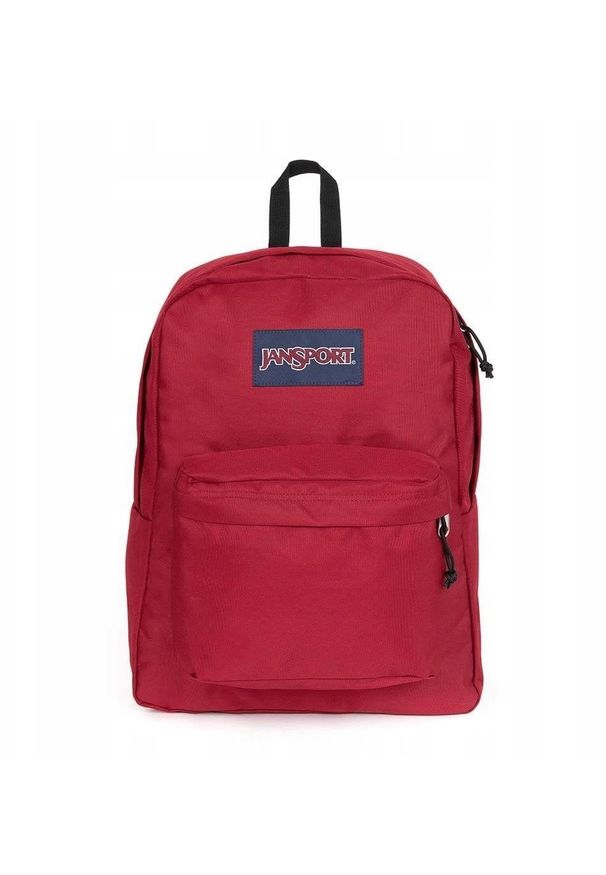 JanSport JanSport Superbreak Backpack EK0A5BAGN62 Bordowe One size. Kolor: czerwony. Styl: sportowy